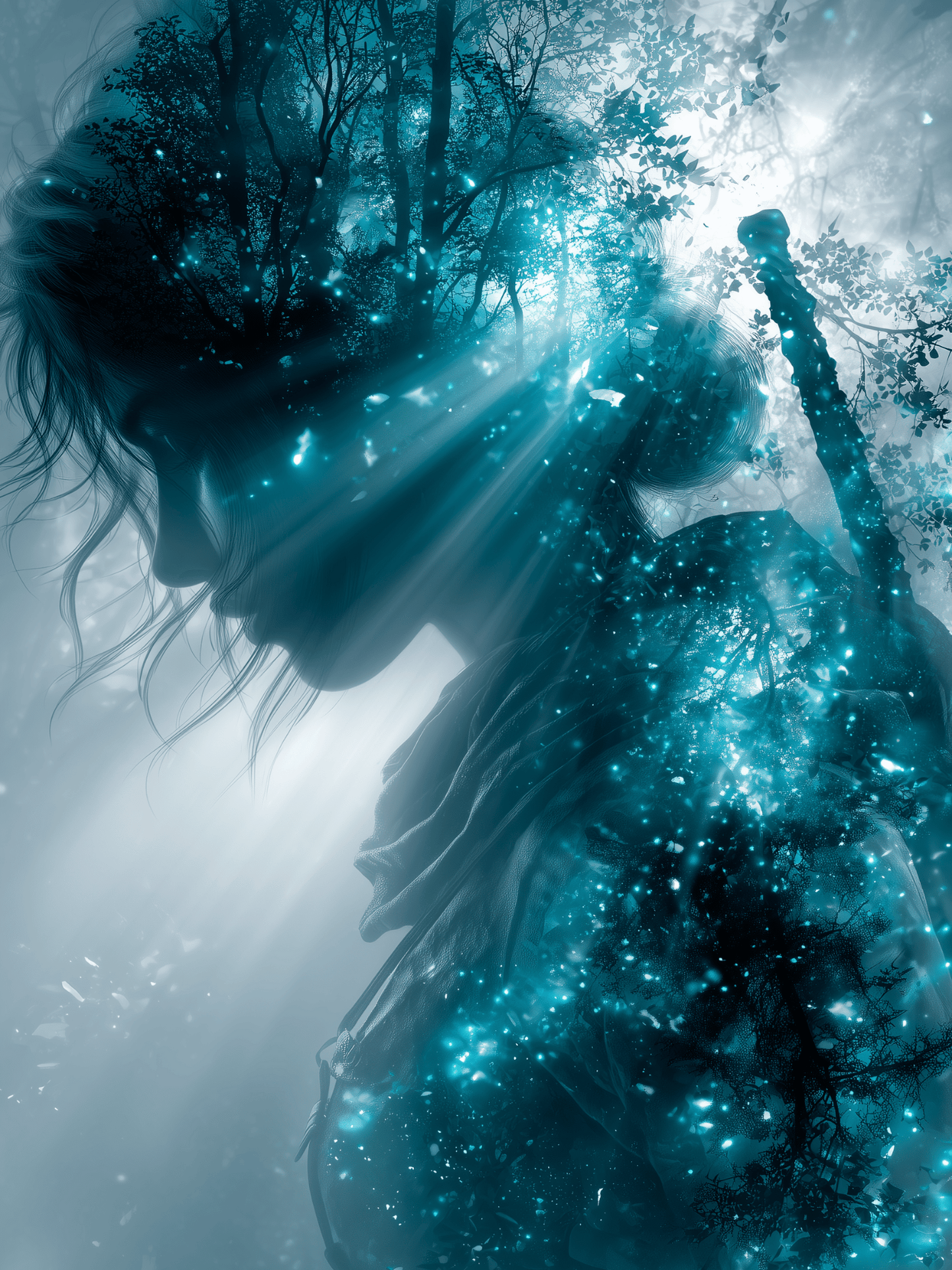 Spirit of the forest warrior