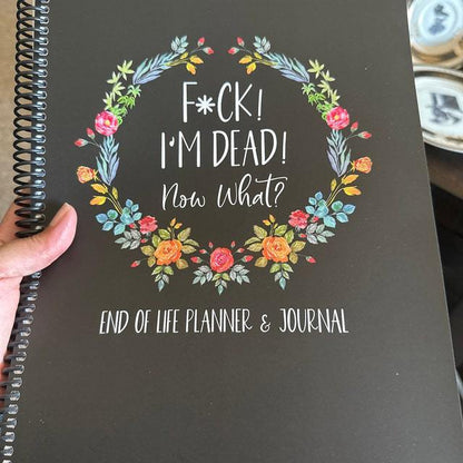 End-of-life emergency planner loose-leaf binder