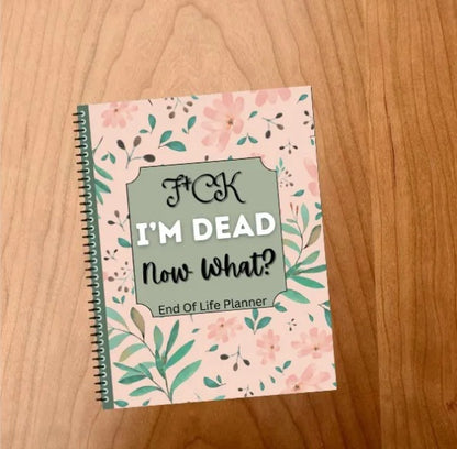 End-of-life emergency planner loose-leaf binder