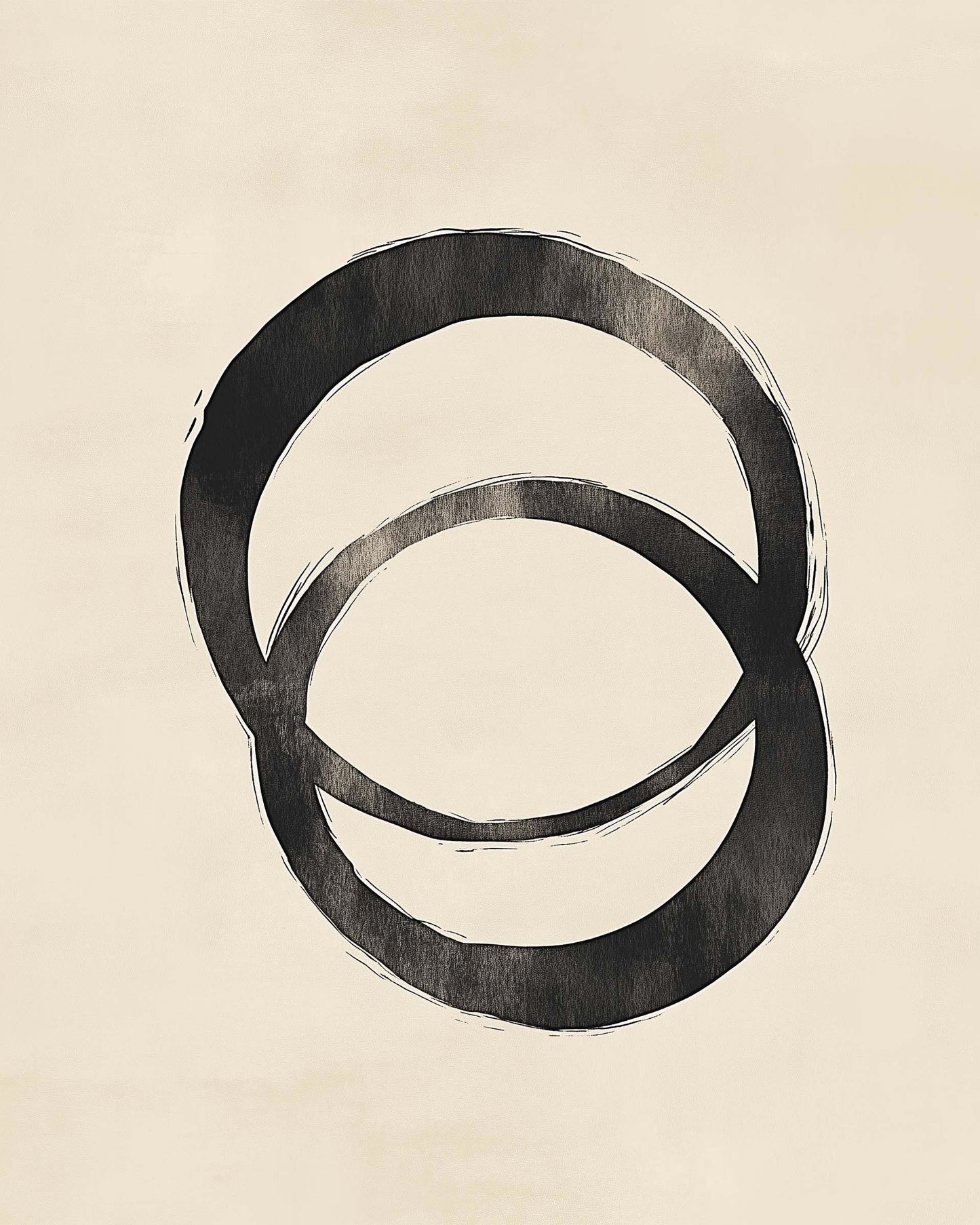 Minimalist scape in subtle tones