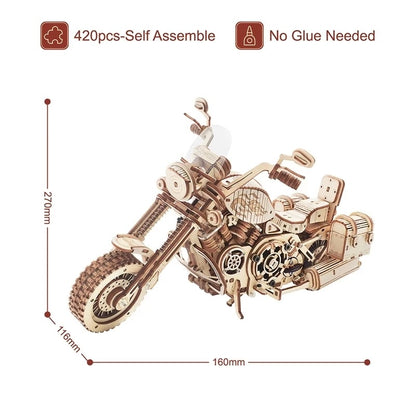 Cruiser motorcycle model kit