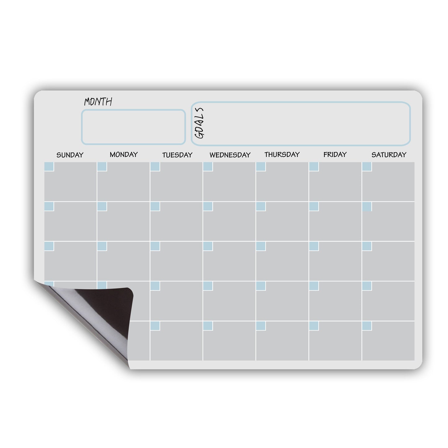 A3 magnetic monthly & weekly planner for fridge