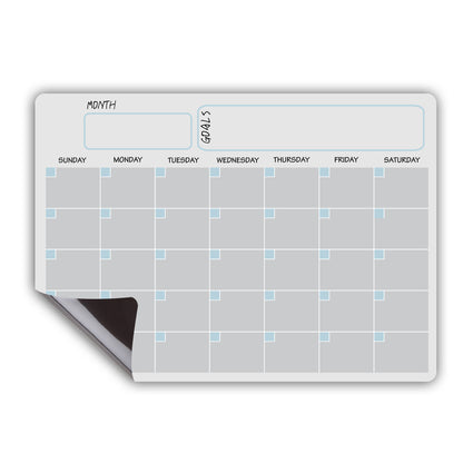 A3 magnetic monthly & weekly planner for fridge