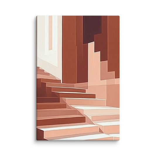 Warm minimal staircase