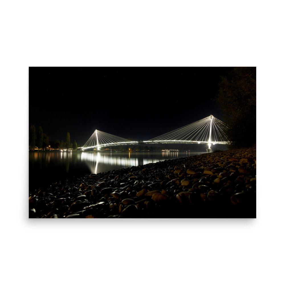 Illuminated bridge