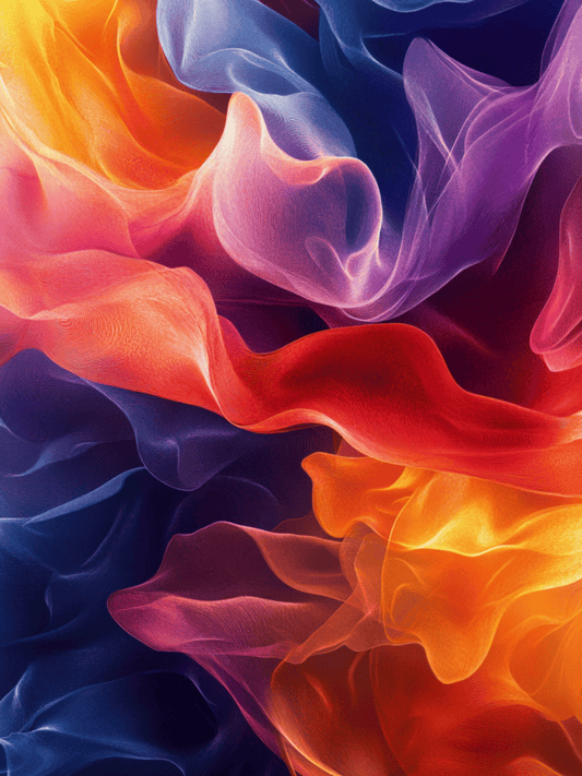 Ethereal waves of color