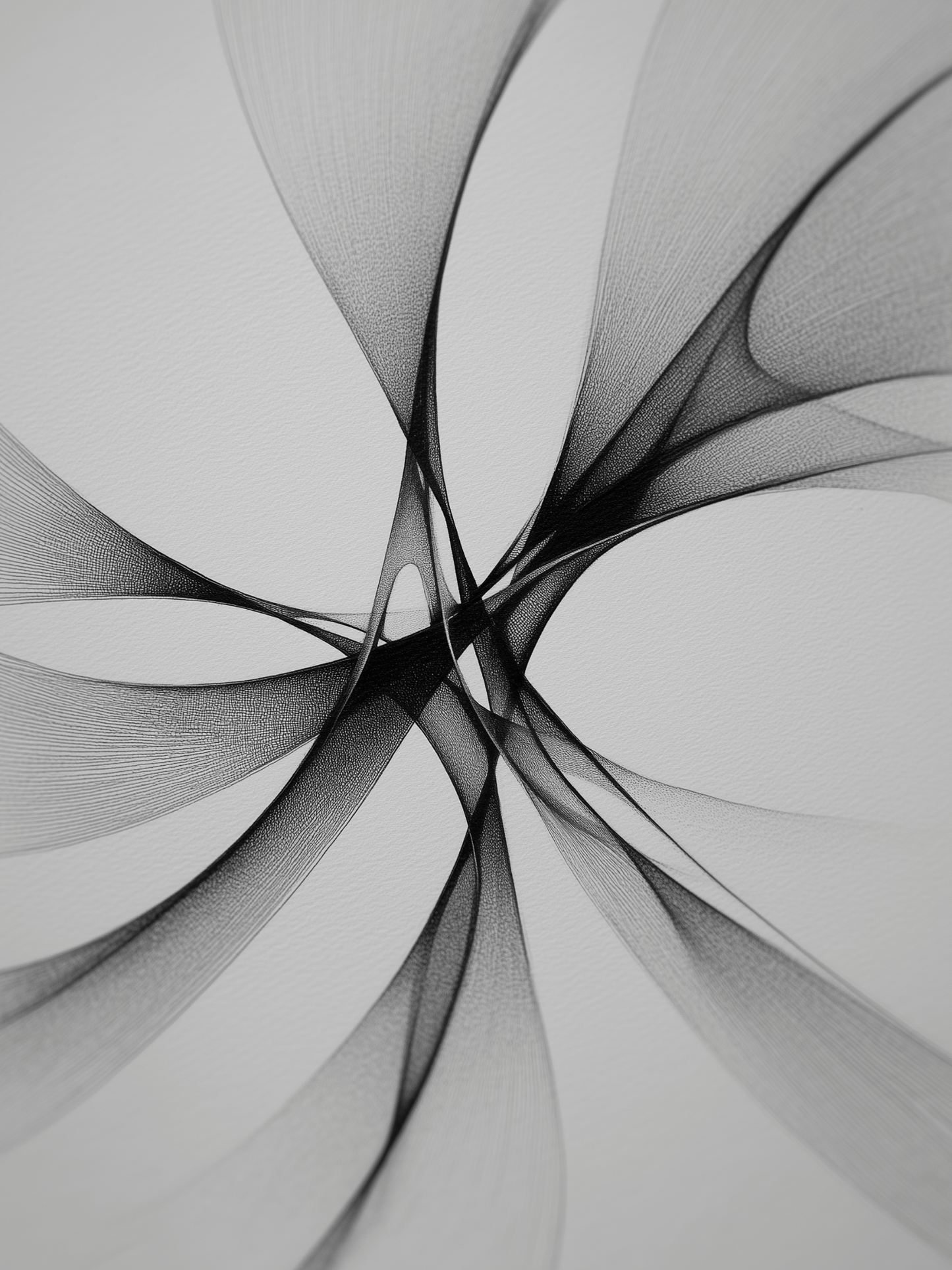 Interwoven lines minimal form