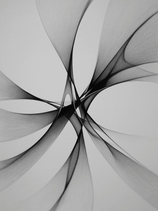 Interwoven lines minimal form