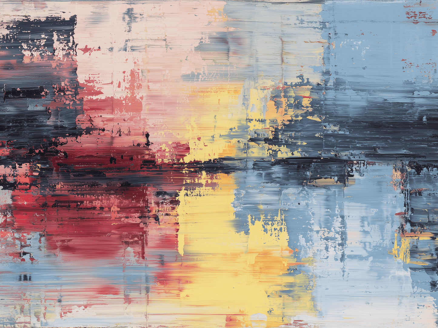 Reflections through fading light