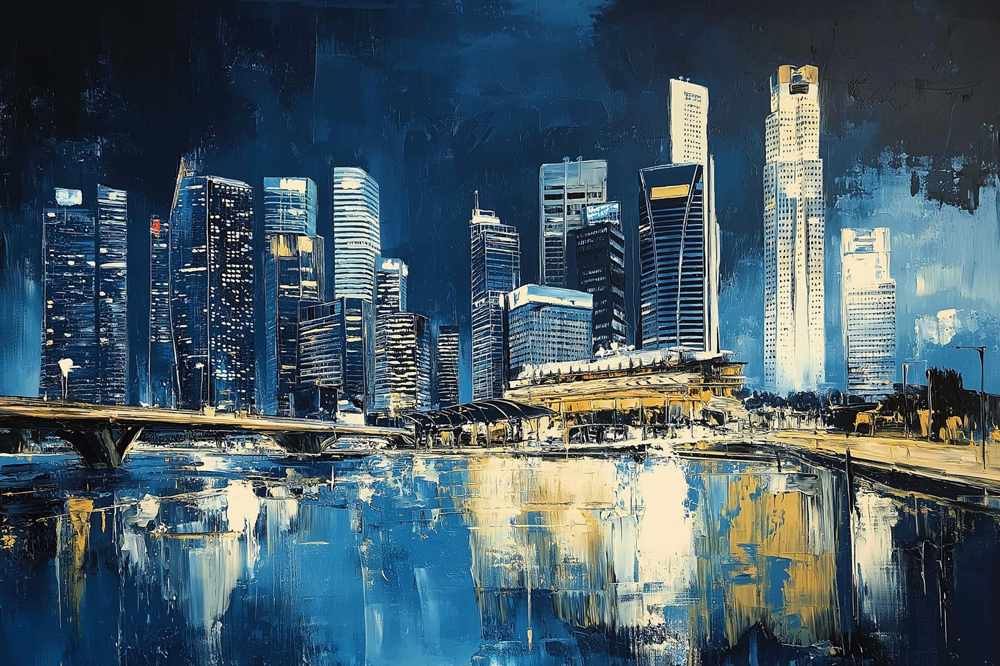 Singapore skyline brilliance